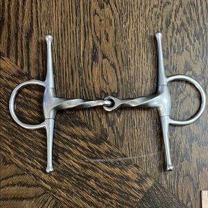 Twisted full cheek snaffle Horse bit
